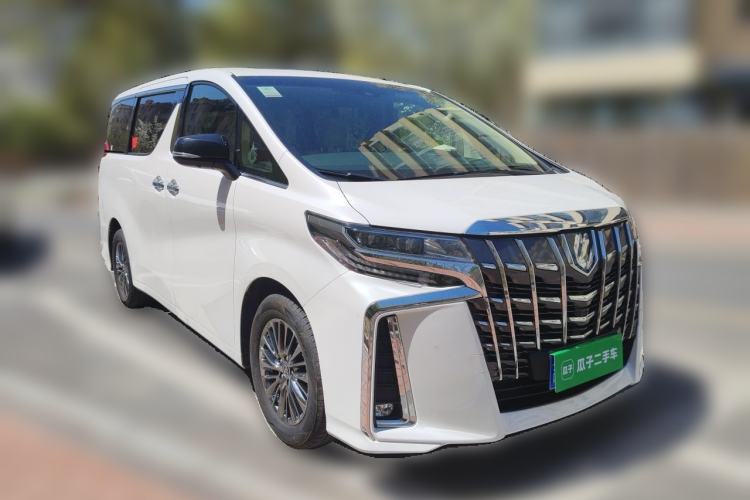 Used Toyota Alphard 2019 Dual-Engine 2.5L Luxury Edition Front Right 45 Deg
