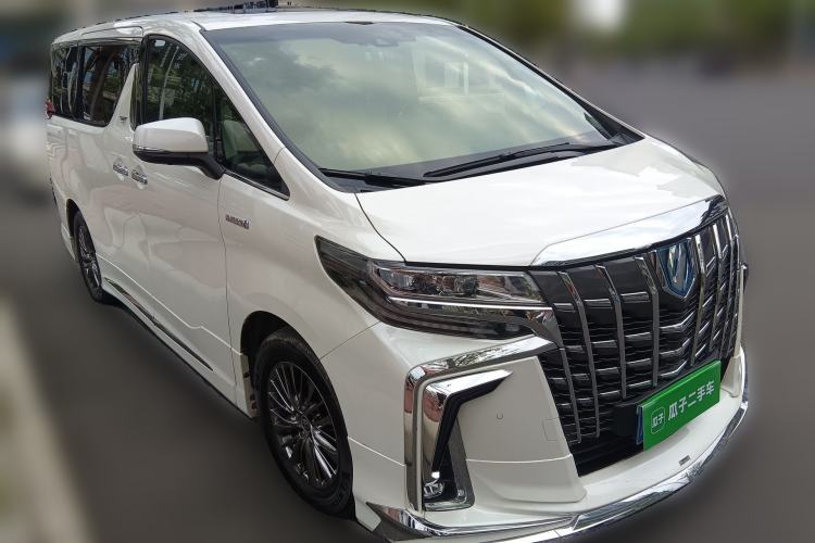Used Toyota Alphard 2019 Dual-Engine 2.5L Luxury Edition Front Right 45 Deg