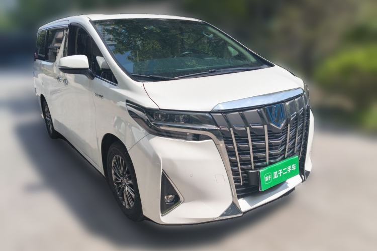 Used Toyota Alphard 2019 Dual-Engine 2.5L Luxury Edition Front Right 45 Deg