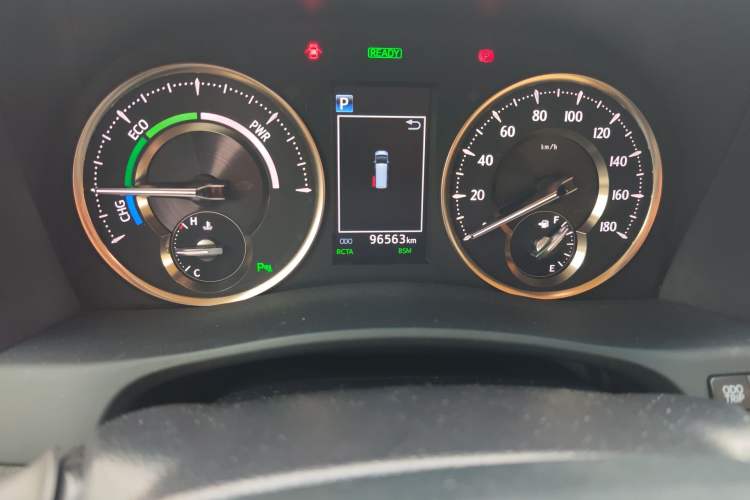 Used Toyota Alphard 2019 Dual-Engine 2.5L Prestige Edition Odometer Close Up
