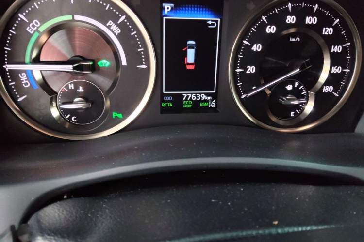 Used Toyota Alphard 2019 Dual-Engine 2.5L Prestige Edition Odometer Close Up