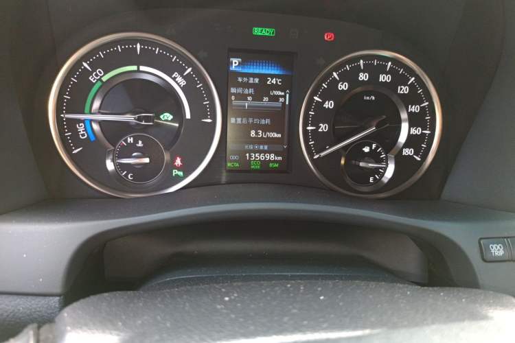 Used Toyota Alphard 2019 Dual-Engine 2.5L Prestige Edition Odometer Close Up