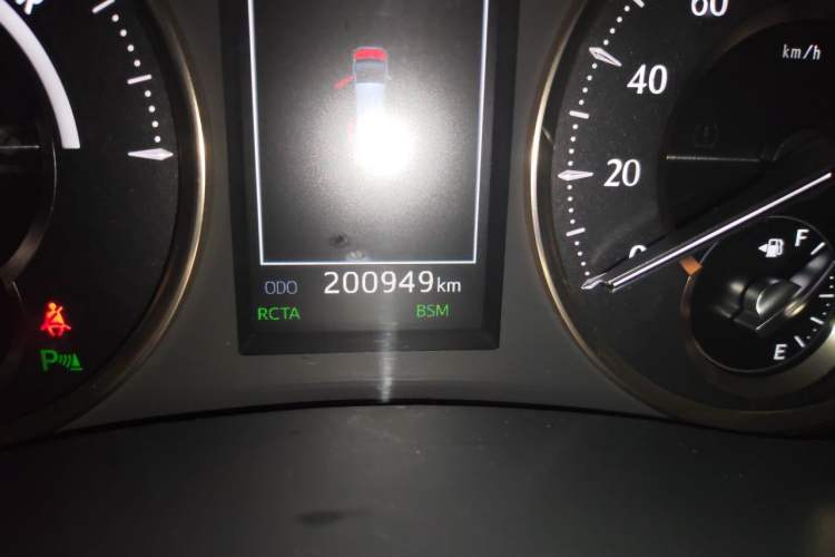 Used Toyota Alphard 2019 Dual-Engine 2.5L Prestige Edition Odometer Close Up