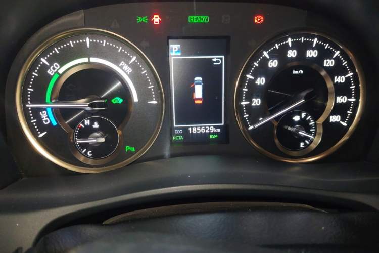 Used Toyota Alphard 2019 Dual-Engine 2.5L Prestige Edition Odometer Close Up