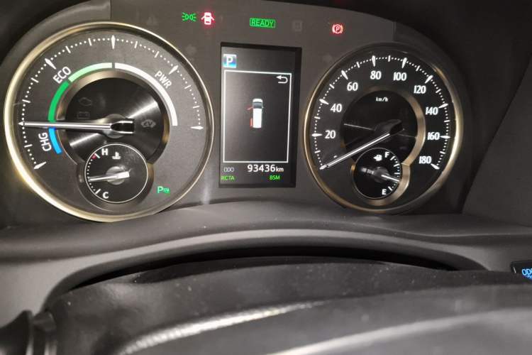 Used Toyota Alphard 2019 Dual-Engine 2.5L Prestige Edition Odometer Close Up