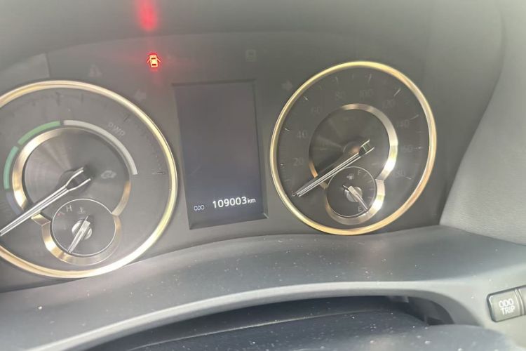 Used Toyota Alphard 2019 Dual-Engine 2.5L Prestige Edition Odometer Close Up