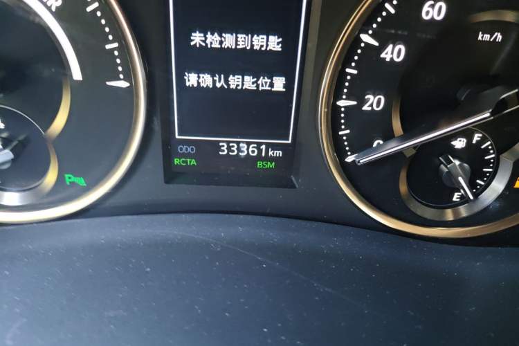 Used Toyota Alphard 2019 Dual-Engine 2.5L Prestige Edition Odometer Close Up