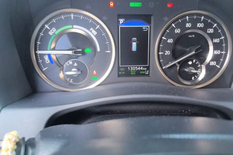 Used Toyota Alphard 2019 Dual-Engine 2.5L Prestige Edition Odometer Close Up