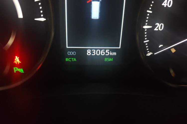 Used Toyota Alphard 2019 Dual-Engine 2.5L Prestige Edition Odometer Close Up
