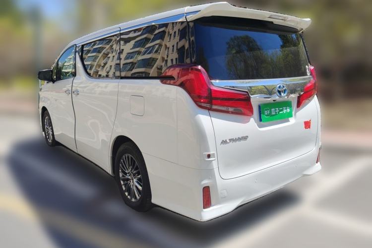 Used Toyota Alphard 2019 Dual-Engine 2.5L Luxury Edition Rear Left 45 Deg