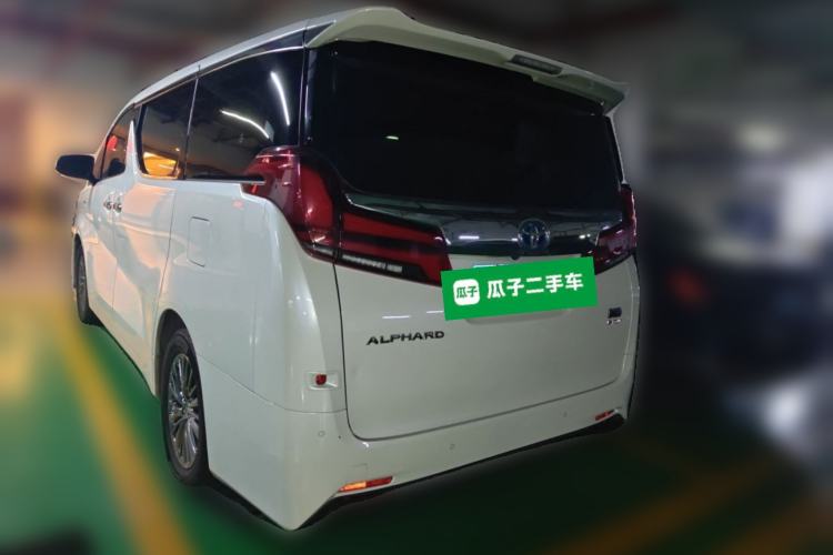 Used Toyota Alphard 2019 Dual-Engine 2.5L Luxury Edition Rear Left 45 Deg