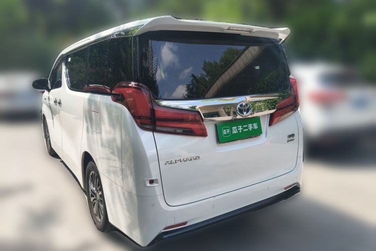 Used Toyota Alphard 2019 Dual-Engine 2.5L Luxury Edition Rear Left 45 Deg