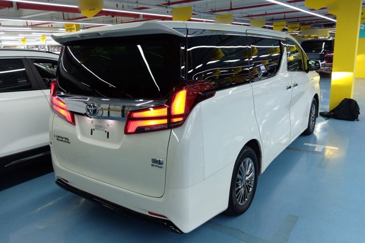 Used Toyota Alphard 2019 Dual-Engine 2.5L Luxury Edition Rear Right 45 Deg