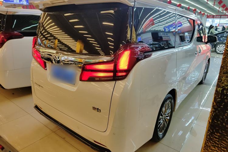 Used Toyota Alphard 2019 Dual-Engine 2.5L Luxury Edition Rear Right 45 Deg