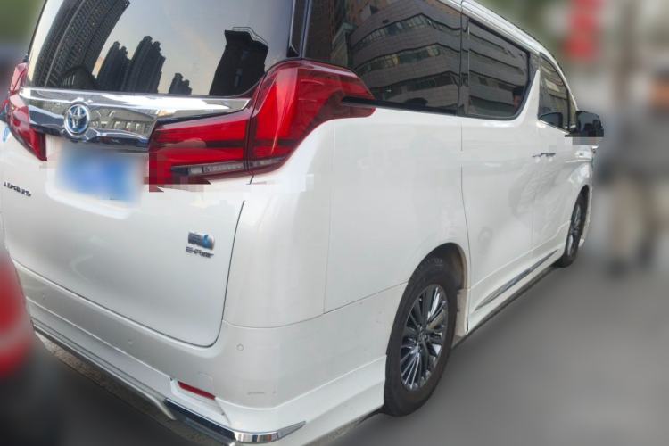 Used Toyota Alphard 2019 Dual-Engine 2.5L Luxury Edition Rear Right 45 Deg