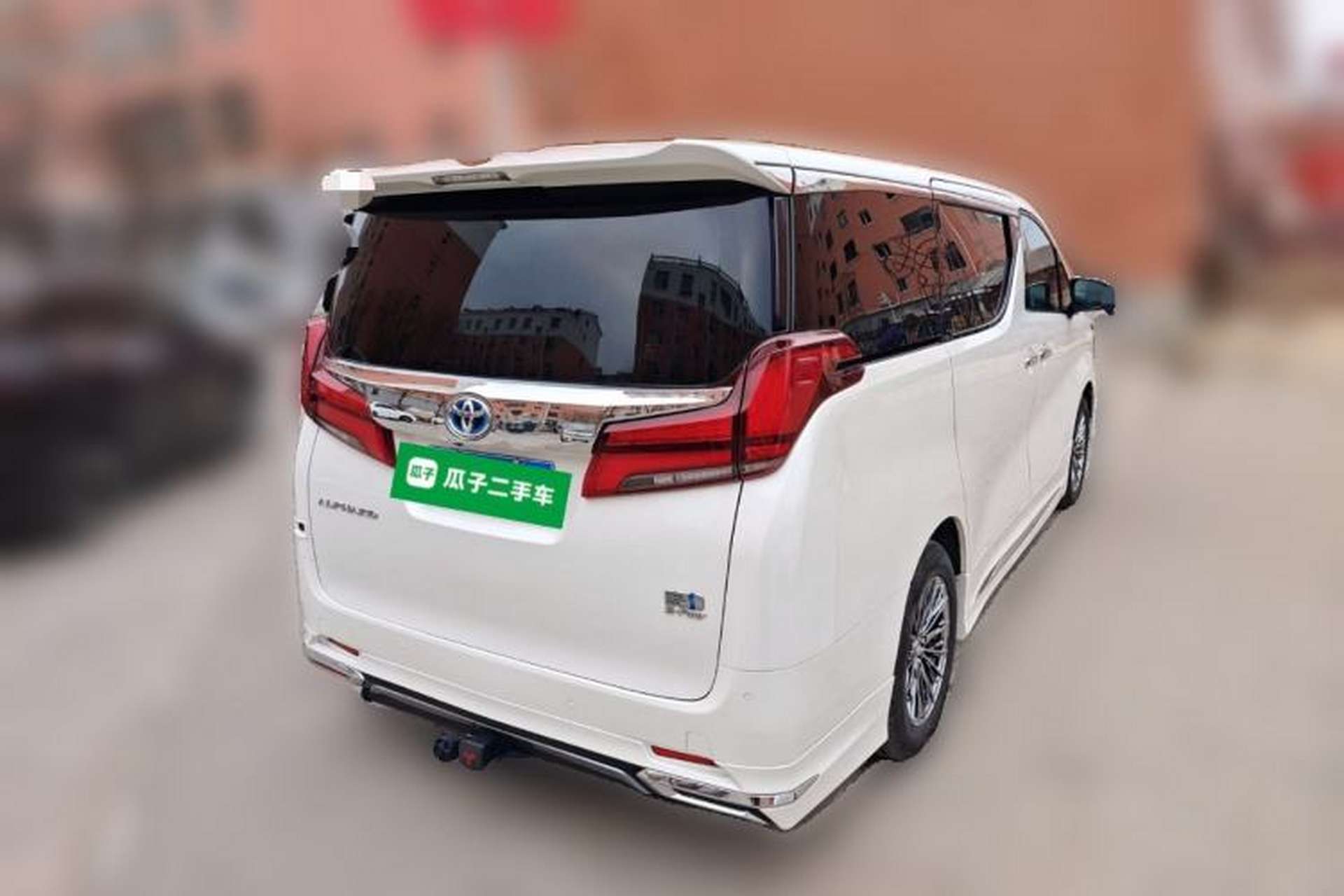 Used Toyota Alphard 2019 Dual-Engine 2.5L Luxury Edition Rear Right 45 Deg