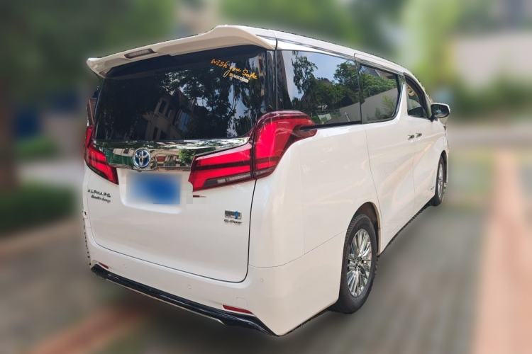 Used Toyota Alphard 2019 Dual-Engine 2.5L Luxury Edition Rear Right 45 Deg