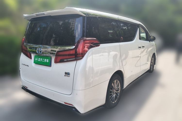 Used Toyota Alphard 2019 Dual-Engine 2.5L Luxury Edition Rear Right 45 Deg