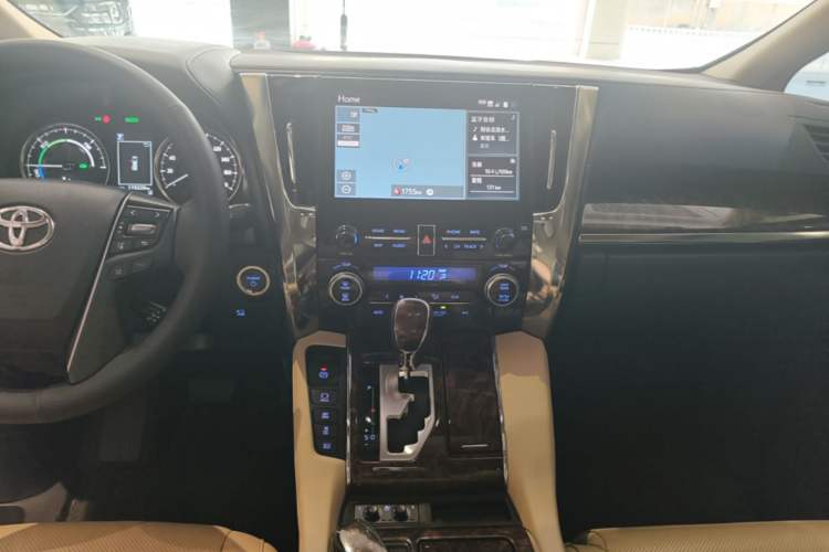 Used Toyota Alphard 2020 Dual-Engine 2.5L Luxury Edition Audio And AC Panel
