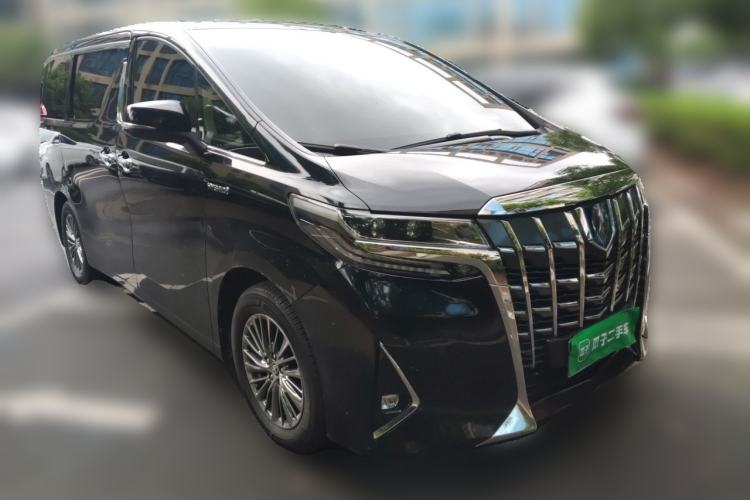 Used Toyota Alphard 2020 Dual-Engine 2.5L Luxury Edition Front Right 45 Deg