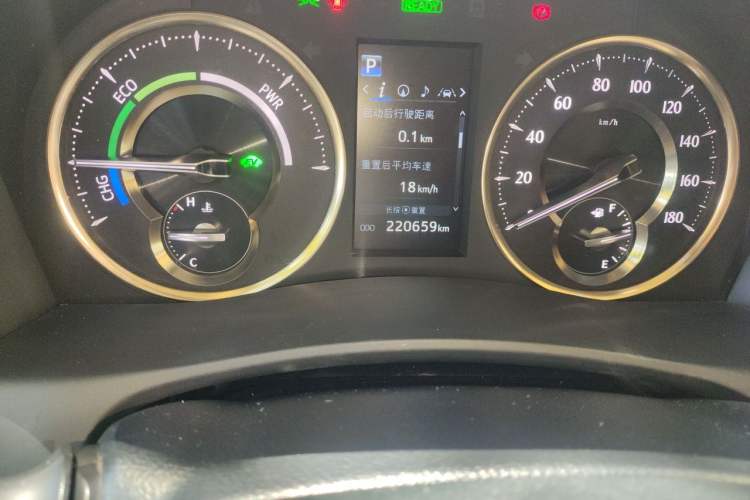 Used Toyota Alphard 2020 Dual-Engine 2.5L Prestige Edition Odometer Close Up