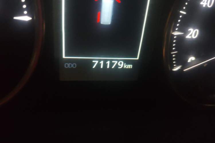 Used Toyota Alphard 2020 Dual-Engine 2.5L Prestige Edition Odometer Close Up