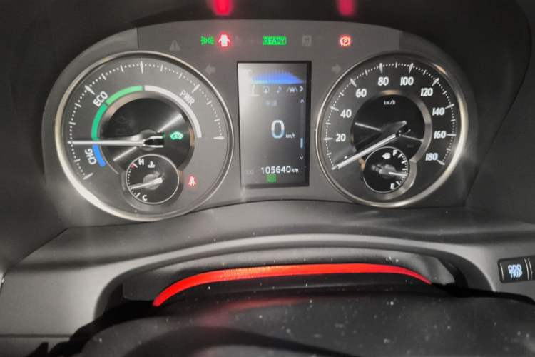 Used Toyota Alphard 2020 Dual-Engine 2.5L Prestige Edition Odometer Close Up