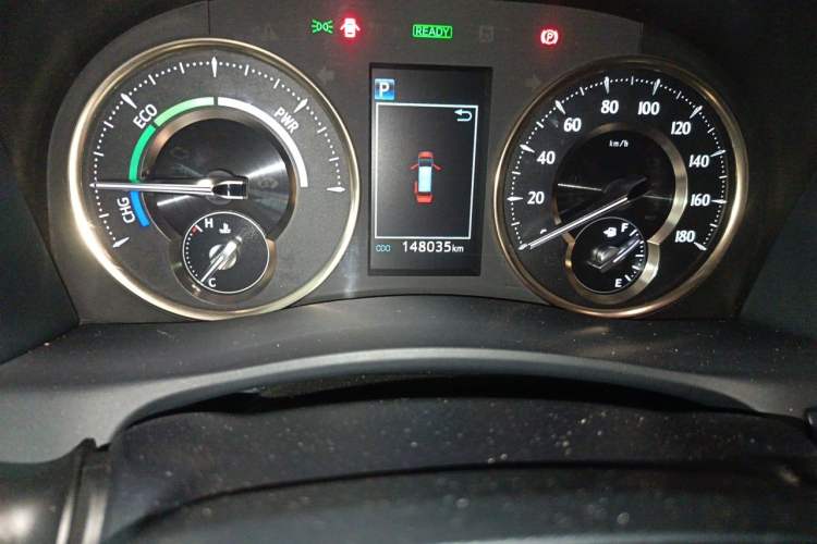 Used Toyota Alphard 2020 Dual-Engine 2.5L Prestige Edition Odometer Close Up