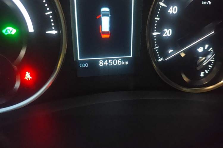 Used Toyota Alphard 2020 Dual-Engine 2.5L Prestige Edition Odometer Close Up