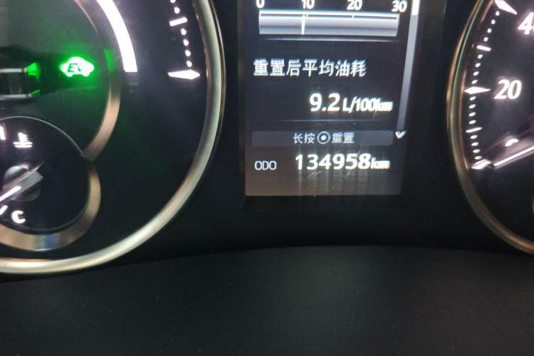 Used Toyota Alphard 2020 Dual-Engine 2.5L Prestige Edition Odometer Close Up