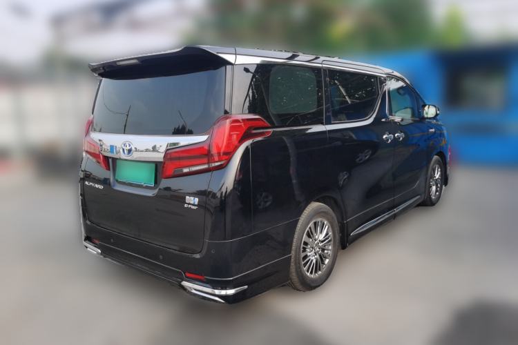 Used Toyota Alphard 2020 Dual-Engine 2.5L Luxury Edition Rear Right 45 Deg