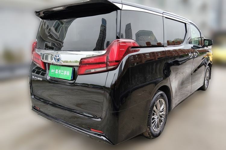 Used Toyota Alphard 2020 Dual-Engine 2.5L Luxury Edition Rear Right 45 Deg
