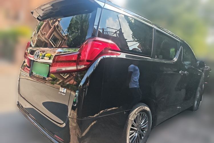 Used Toyota Alphard 2020 Dual-Engine 2.5L Luxury Edition Rear Right 45 Deg