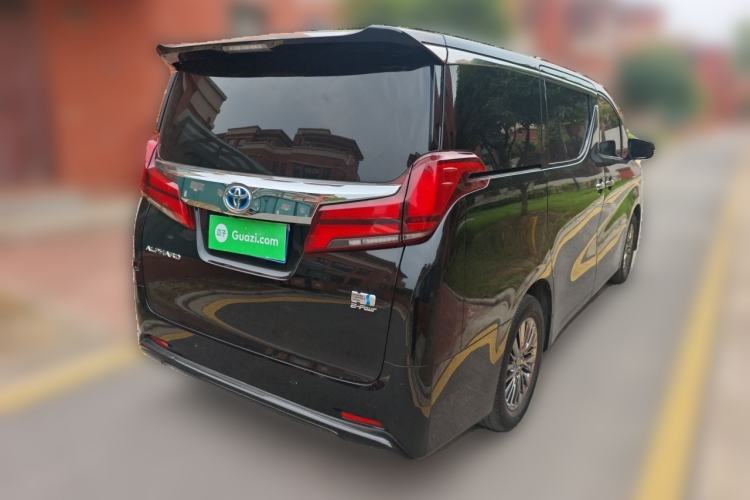Used Toyota Alphard 2020 Dual-Engine 2.5L Luxury Edition Rear Right 45 Deg