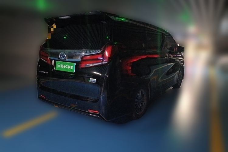 Used Toyota Alphard 2020 Dual-Engine 2.5L Luxury Edition Rear Right 45 Deg