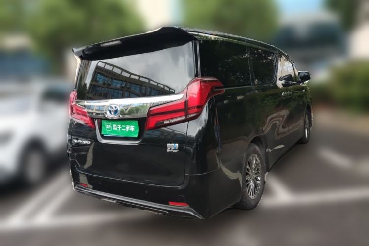 Used Toyota Alphard 2020 Dual-Engine 2.5L Luxury Edition Rear Right 45 Deg