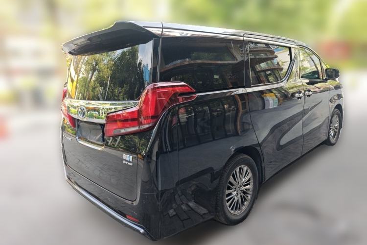 Used Toyota Alphard 2020 Dual-Engine 2.5L Luxury Edition Rear Right 45 Deg