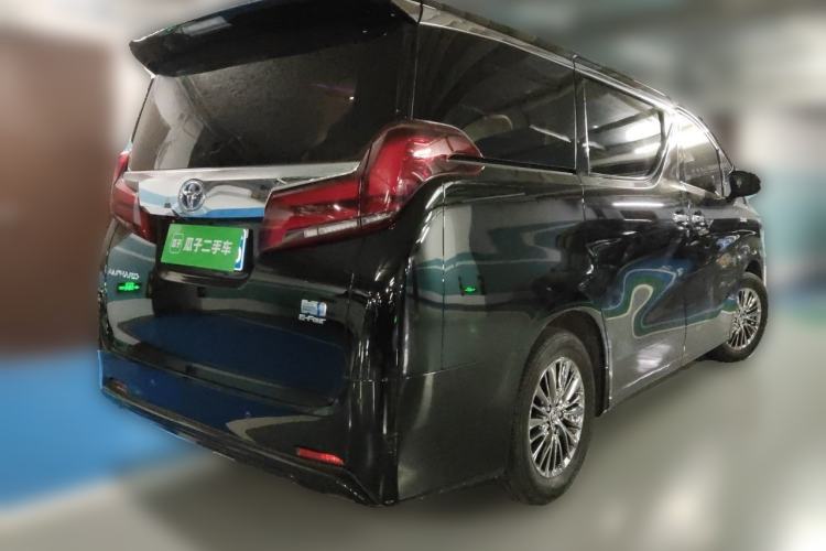 Used Toyota Alphard 2020 Dual-Engine 2.5L Luxury Edition Rear Right 45 Deg