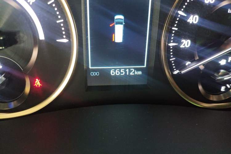 Used Toyota Alphard 2020 Dual-Engine 2.5L Prestige Edition Odometer Close Up
