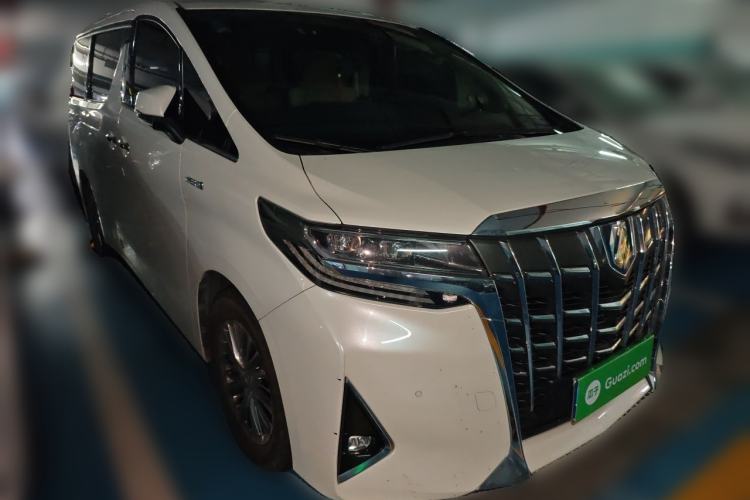 Used Toyota Alphard 2020 Dual-Engine 2.5L Luxury Edition Front Right 45 Deg