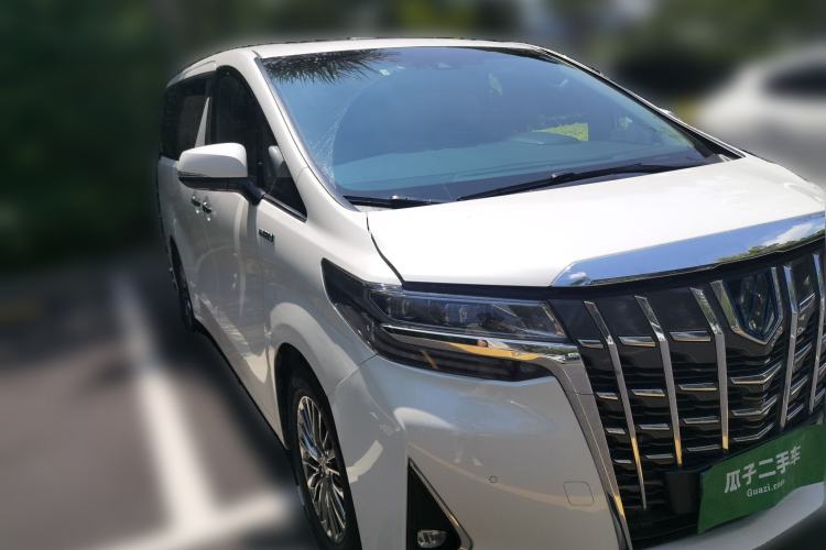 Used Toyota Alphard 2020 Dual-Engine 2.5L Luxury Edition Front Right 45 Deg