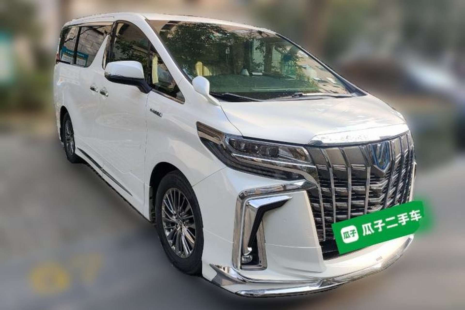 Used Toyota Alphard 2020 Dual-Engine 2.5L Prestige Edition Front Right 45 Deg