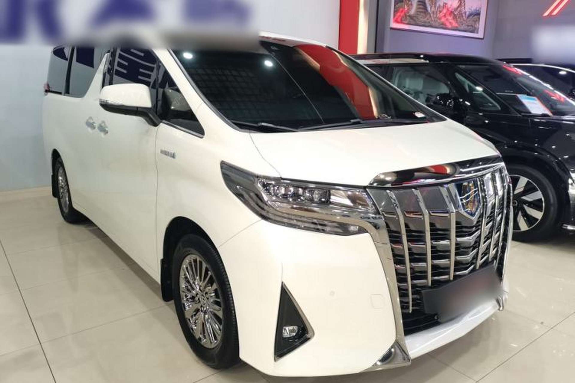 Used Toyota Alphard 2020 Dual-Engine 2.5L Prestige Edition Front Right 45 Deg