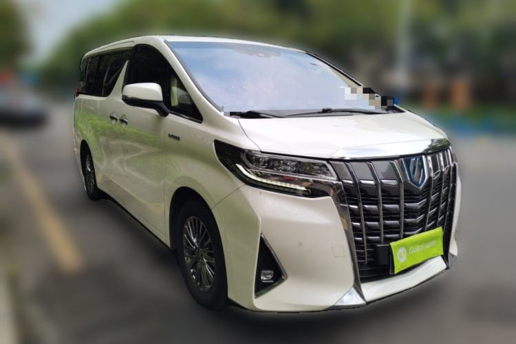 Used Toyota Alphard 2020 Dual-Engine 2.5L Luxury Edition Front Right 45 Deg