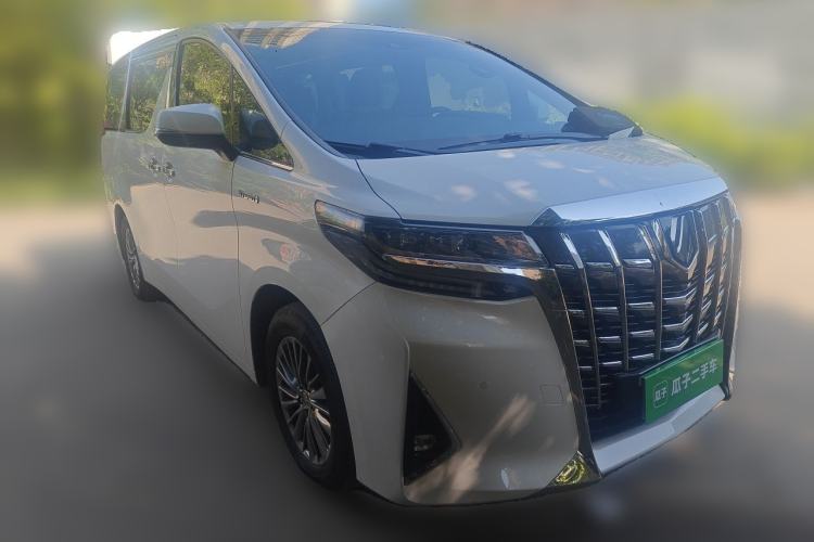 Used Toyota Alphard 2020 Dual-Motor 2.5L Golden Special Edition Front Right 45 Deg