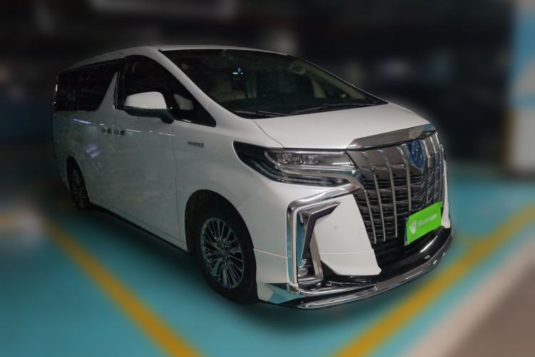 Used Toyota Alphard 2020 Dual-Engine 2.5L Luxury Edition Front Right 45 Deg
