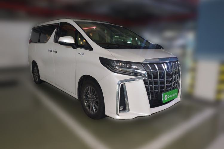 Used Toyota Alphard 2020 Dual-Engine 2.5L Luxury Edition Front Right 45 Deg