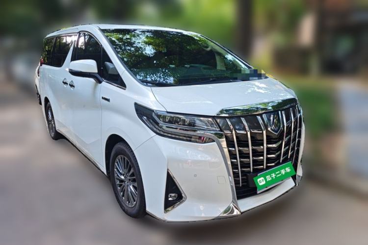 Used Toyota Alphard 2020 Dual-Engine 2.5L Luxury Edition Front Right 45 Deg