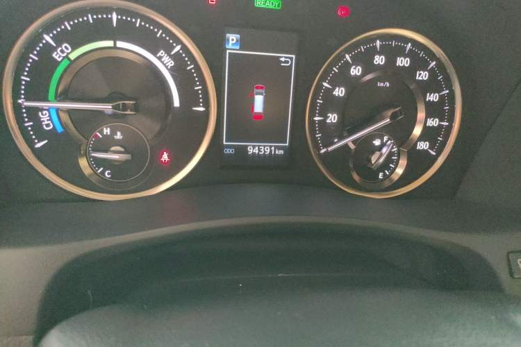 Used Toyota Alphard 2020 Dual-Engine 2.5L Prestige Edition Odometer Close Up