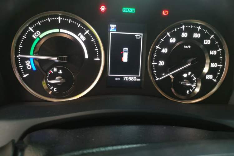 Used Toyota Alphard 2020 Dual-Engine 2.5L Prestige Edition Odometer Close Up